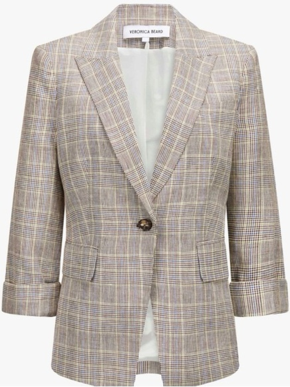 Veronica Beard Plaid Blazer